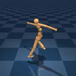 Humanoid Walk Visualization